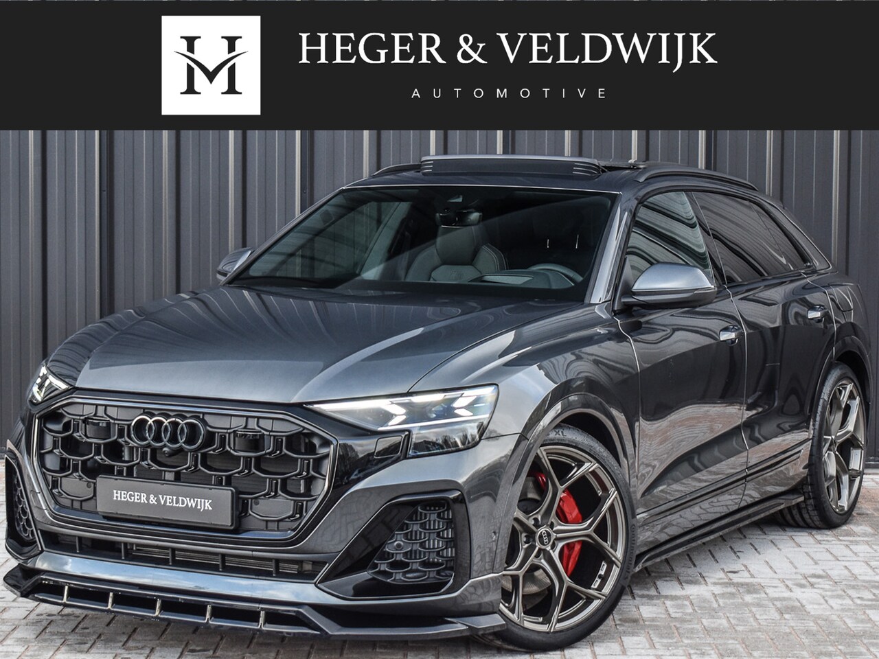 Audi Q8 - 55TFSI e QUATTRO PRO LINE S COMPETITION | FULLSTYLING | S-SEATS | 23INCH PANORAMADAK | 4 W - AutoWereld.nl