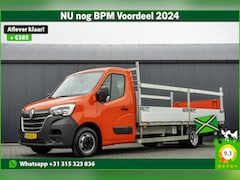 Renault Master - 2.3 dCi Open Laadbak met laadklep | Euro 6 | 164 PK | Cruise | Airco | Dubbel lucht