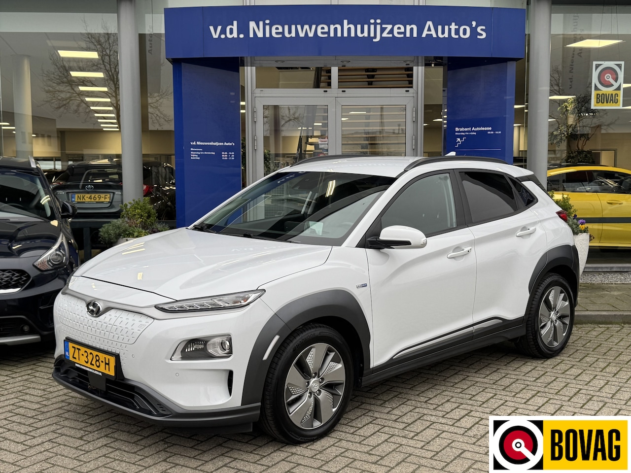 Hyundai Kona Electric - EV Premium 64 kWh €2000 Autodroom Subsidie Info Bas 0492588982 - AutoWereld.nl