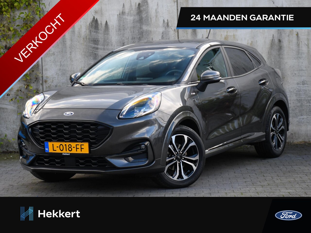 Ford Puma - ST-Line 1.0 EcoBoost Hybrid 125pk WINTER PACK | PDC ACHTER | 17''LM | NAVI | DAB | CRUISE. - AutoWereld.nl