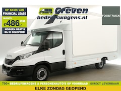 Iveco Daily - 35S14 2.3 Foodtruck | Camper | 3500kg | Verkoopwagen | Bakwagen | Zijdeur | Laadbak | Acht