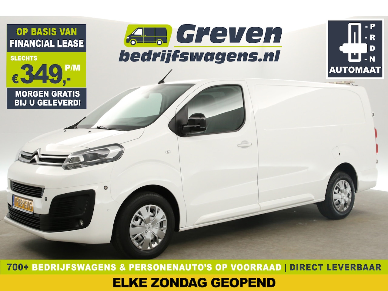 Citroën Jumpy - 2.0 BlueHDI L3H1 180PK Automaat Airco Camera Carplay Cruise PDC 3 Persoons Elektrpakket Tr - AutoWereld.nl