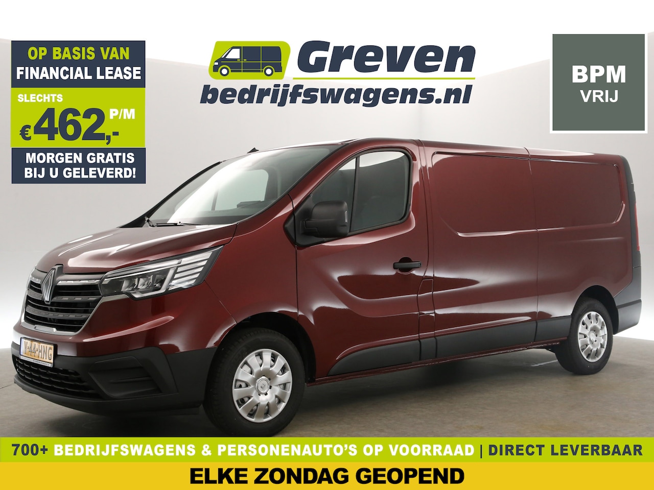 Renault Trafic - 2.0 Blue dCi T30 L2H1 | NIEUW | BPM VRIJ | Airco Cruise Carplay PDC 3 Persoons Elektrpakke - AutoWereld.nl