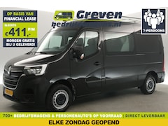 Renault Master - T35 2.3 dCi L2H2 7 Persoons | Dubbele Cabine Airco PDC Imperiaal Ladder Elektrpakket Trekh