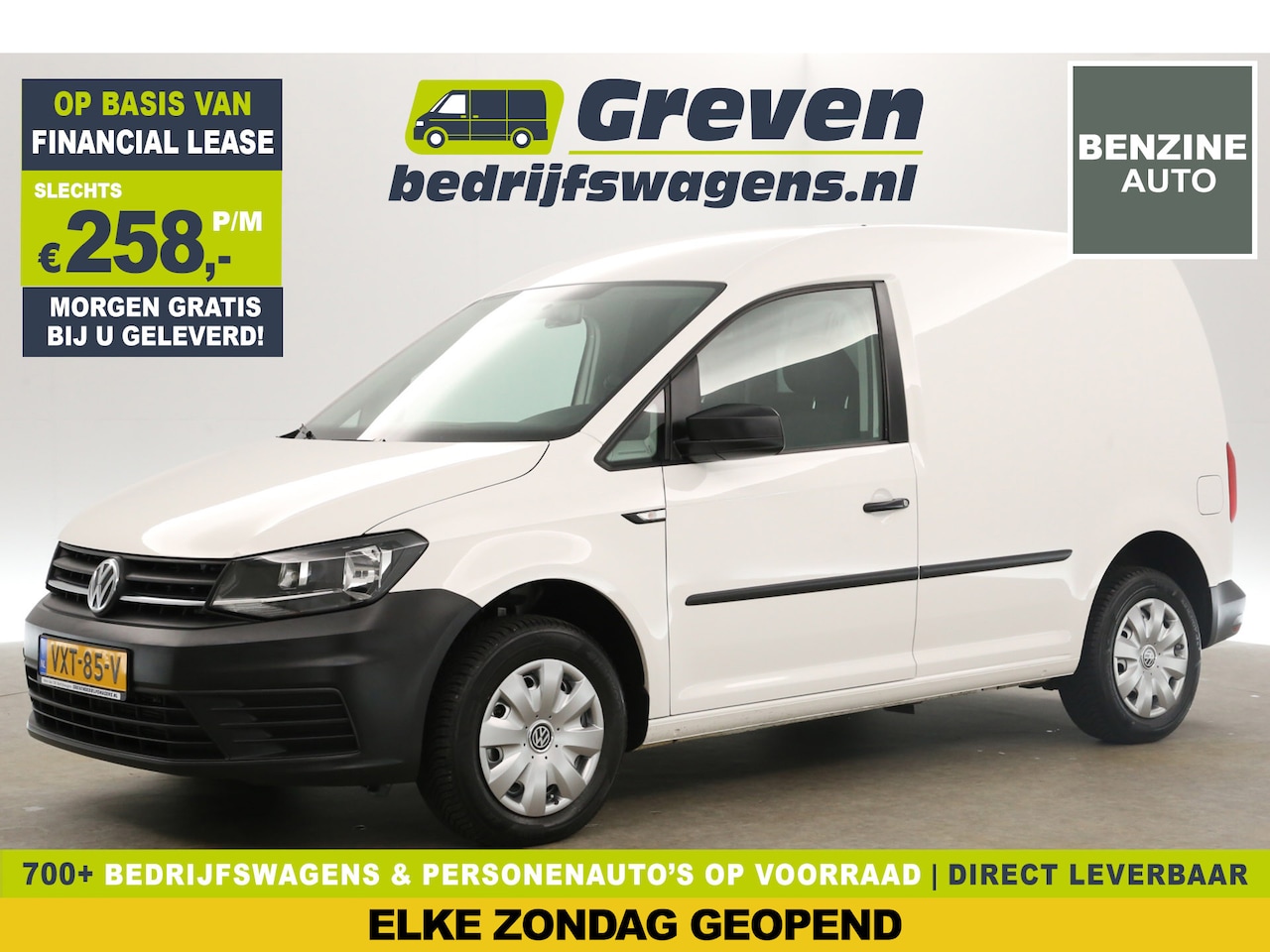 Volkswagen Caddy - 1.0 TSI L1H1 | BENZINE | 120PK Airco Schuifdeur Elektrpakket - AutoWereld.nl