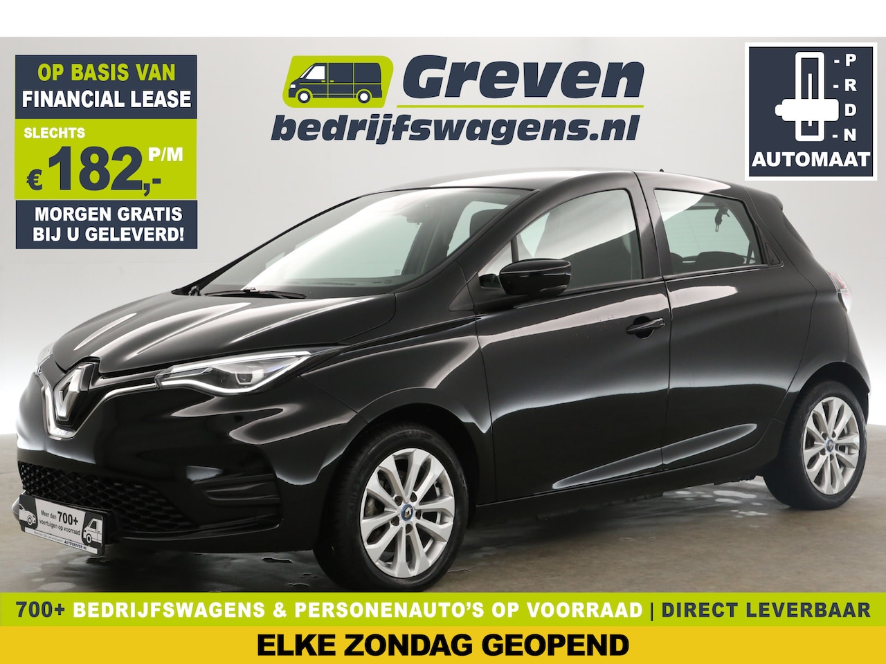 Renault Zoe - 52 kWh Experience Limousine Huur-Accu | Elektrisch | Automaat Airco Cruise Carplay Navi PD - AutoWereld.nl