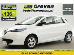 Renault Zoe - Cargo | Huur-accu | 40 kWh | Grijs Kenteken | Elektrisch Automaat | 2 Persoons | VAN Clima