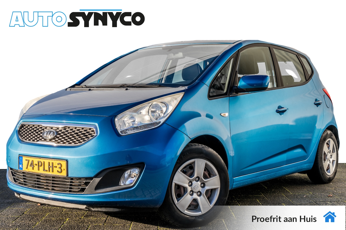 Kia Venga - 1.4 CVVT 90 Pk Seven | Trekhaak | Airco | Navigatie | Camera - AutoWereld.nl