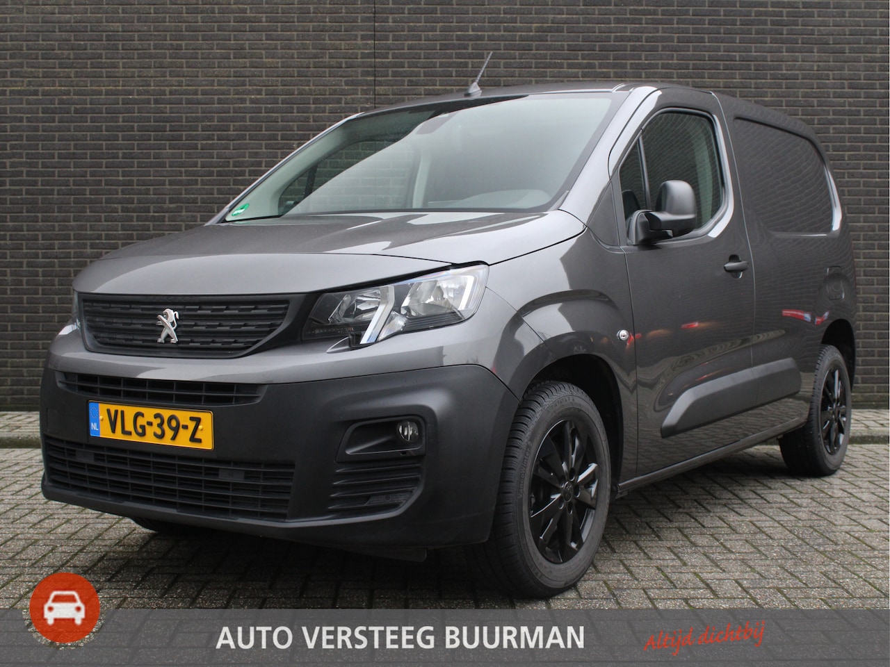 Peugeot Partner - 1.5 BlueHDI Asphalt Automaat, Navigatie, Applecarpl./Andr. Auto, CruiseControl, Trekhaak - AutoWereld.nl