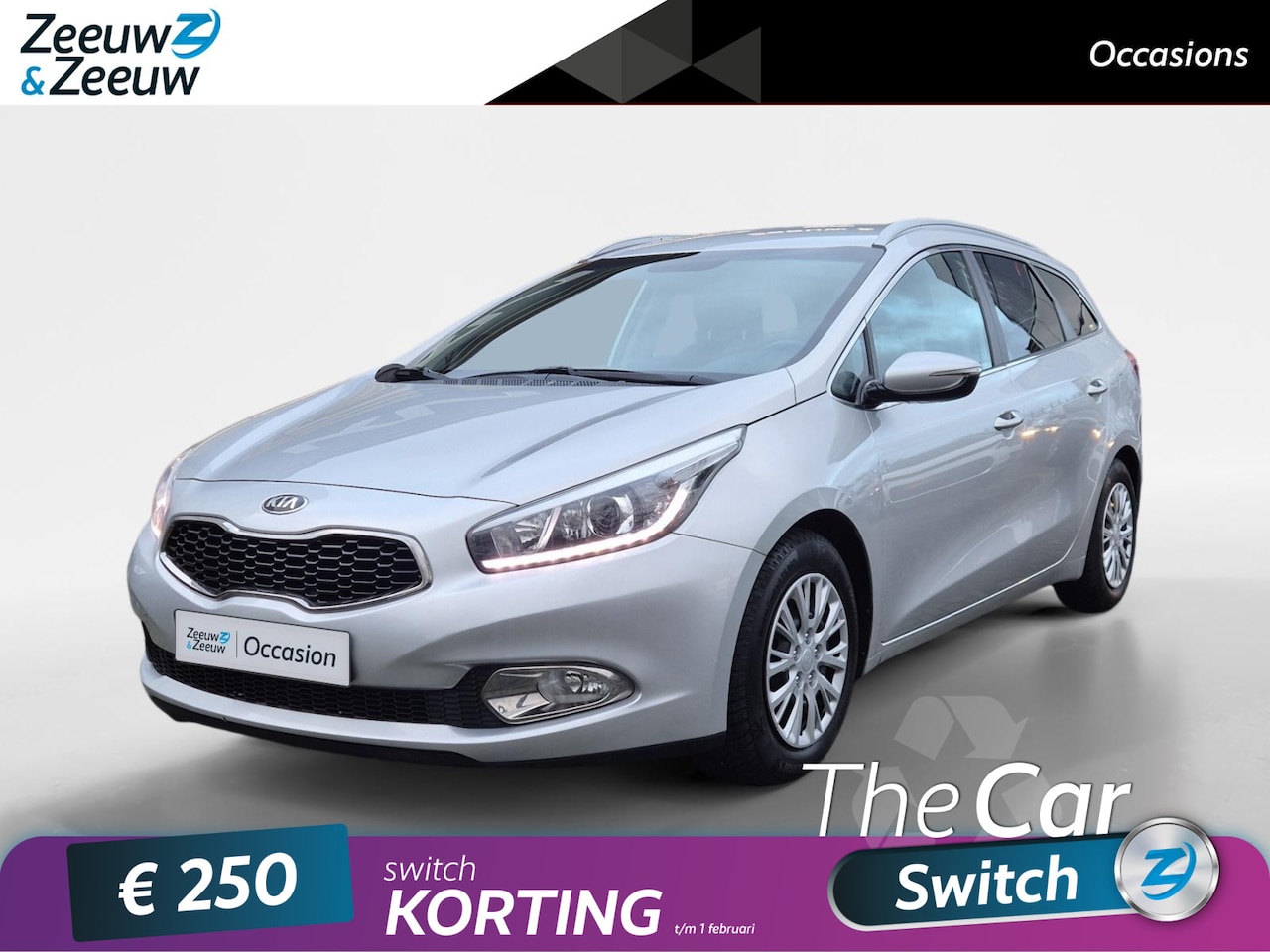 Kia Cee'd Sportswagon - 1.6 GDI BusinessLine | Airco | Navi  | Camera | Trekhaak | Cruise Control | - AutoWereld.nl