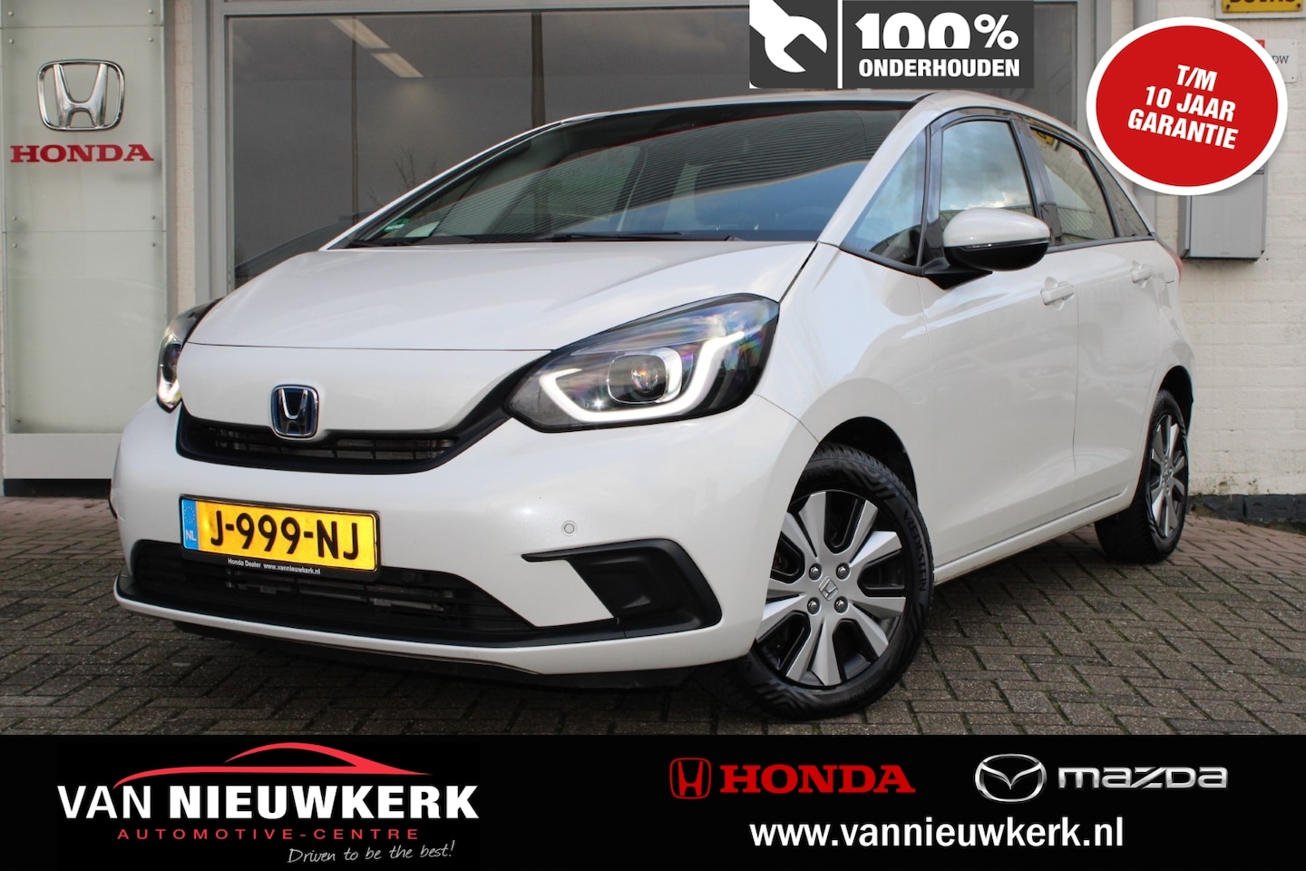 Honda Jazz - 1.5 i-MMD 109pk Hybrid CVT AUT./STOELVERW./PDC/CRUISE - AutoWereld.nl