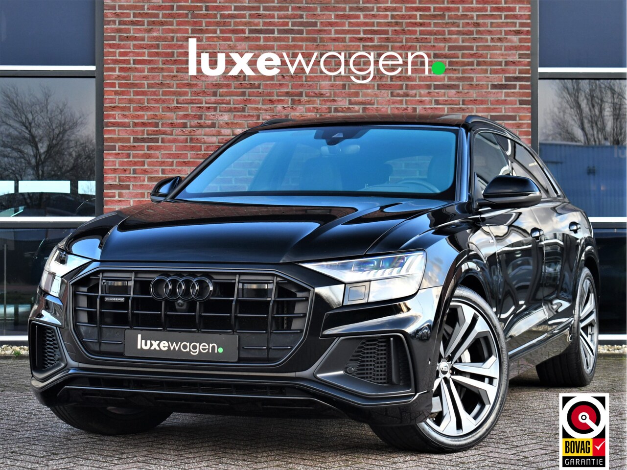 Audi Q8 - 55 TFSI e quattro S-Line Pano Trekh ACC HUD 360 B&O Nachtz 22inch - AutoWereld.nl