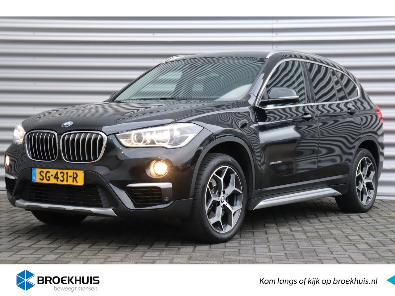 BMW X1 - SDRIVE 2.0i 192PK HIGH EXECUTIVE X-LINE AUTOMAAT / NAVI / LEDER / CLIMA / LED / PDC / 18" - AutoWereld.nl