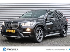 BMW X1 - SDRIVE 2.0i 192PK HIGH EXECUTIVE X-LINE AUTOMAAT / NAVI / LEDER / CLIMA / LED / PDC / 18"