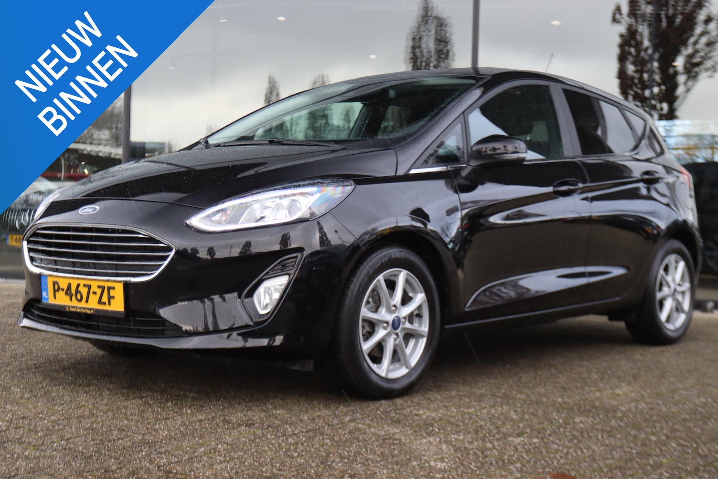 Ford Fiesta - 1.0 125 PK E.B. HYBRID TITANIUM *13.123 KM!* | WINTERPACK | CARPLAY | PDC | LED | CRUISE | - AutoWereld.nl