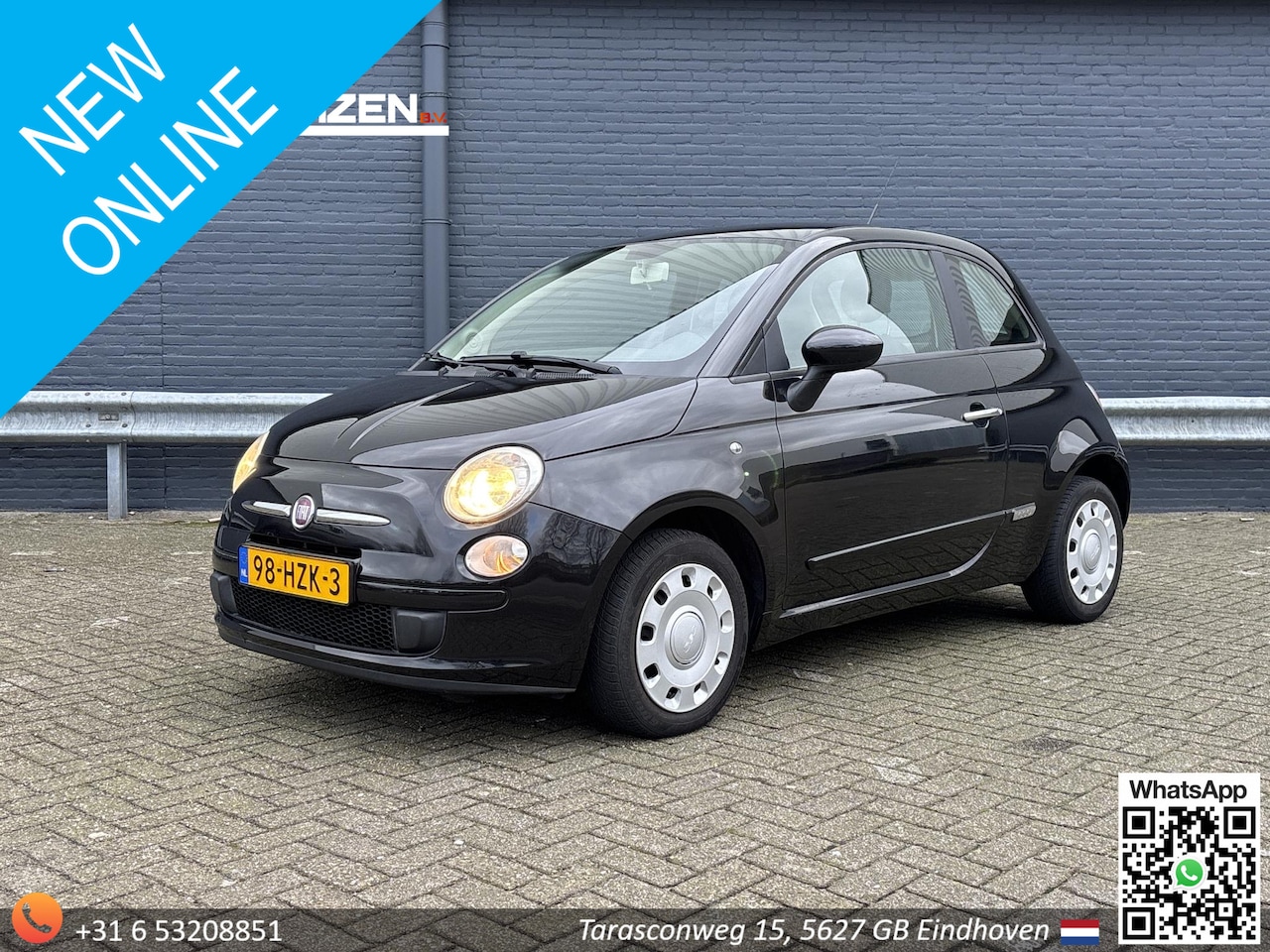 Fiat 500 - 1.2 Pop | 1/2 Leder | Airco | Stuurverwarming | - AutoWereld.nl