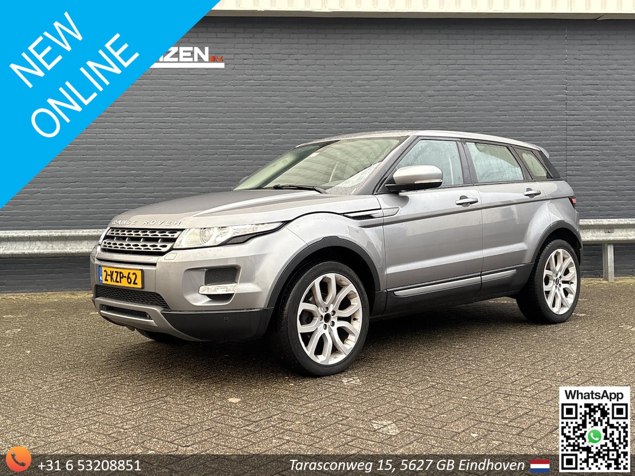 Land Rover Range Rover Evoque - 2.2 TD4 4WD Pure | Leder | Climate | Cruise | Navi | PDC - AutoWereld.nl