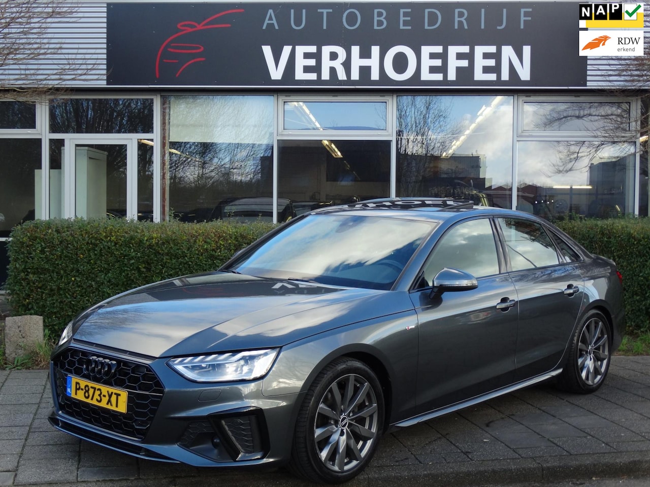 Audi A4 Limousine - 35 TFSI S edition - PANORAMADAK -VIRTUAL COCKPIT - STUUR / STOEL VERW - LANE ASSIST - PARK - AutoWereld.nl