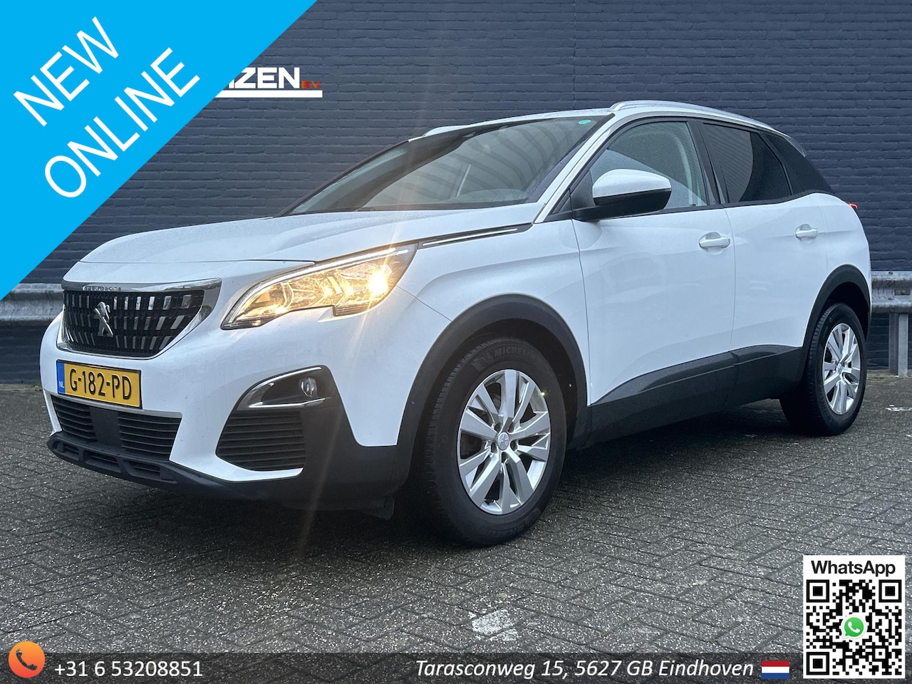 Peugeot 3008 - 1.2 PureTech Blue Lease Executive | € 9.900,- NETTO! | Climate | Cruise | Navi | PDC | - AutoWereld.nl