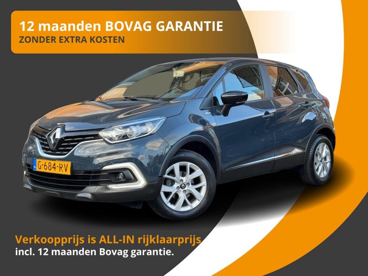 Renault Captur - TCe 90 LIMITED NAVI/CRUISE/CARPLAY/PDC/LMV/NL-AUTO/1e EIG. - AutoWereld.nl