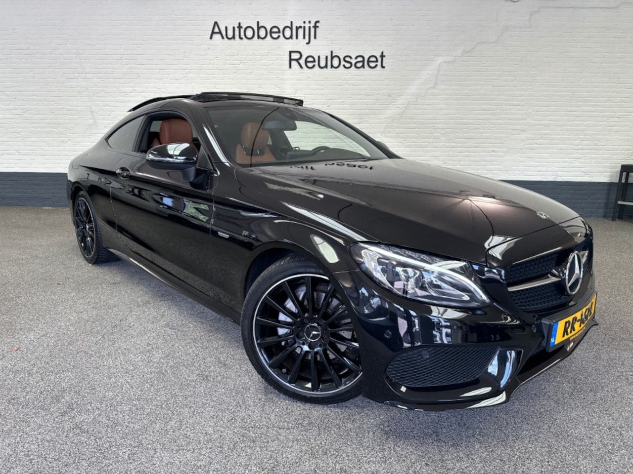 Mercedes-Benz C-klasse - 180 Business Night Edition AMG-line NAP Panodak Navi Cruise incl - AutoWereld.nl