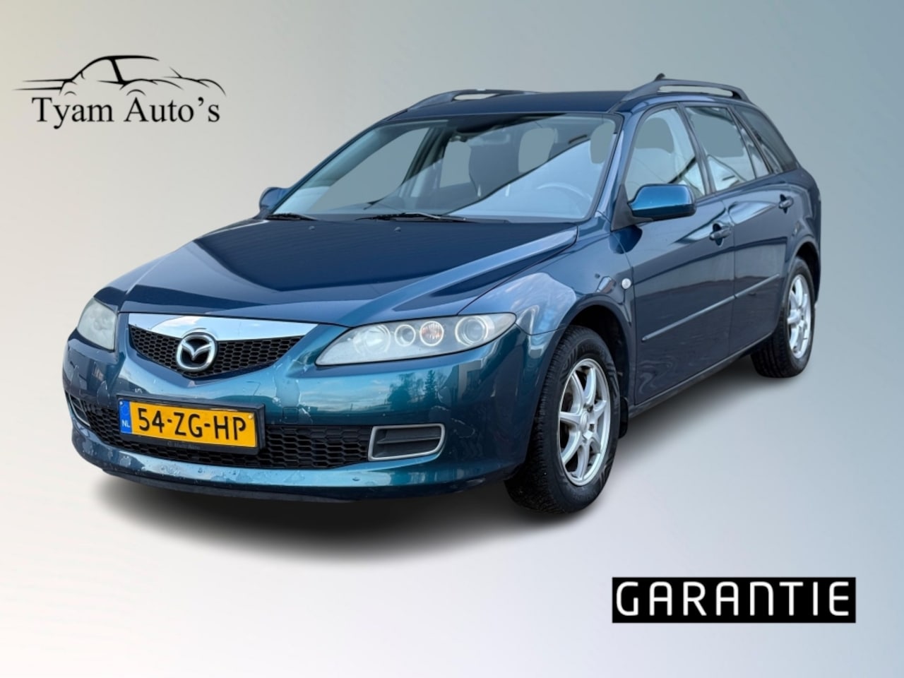 Mazda 6 Sportbreak - SPORTBREAK 1.8 TOURING * APK 10-2025 * AIRCO CRUISE BT-TEL TREKH - AutoWereld.nl