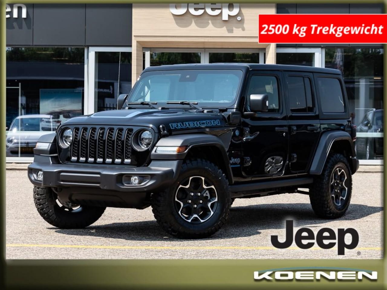 Jeep Wrangler - 4xE Rubicon/Leer/2500kg trekgewicht - AutoWereld.nl