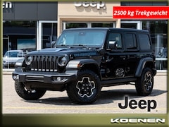 Jeep Wrangler - 4xE Rubicon/Leer/2500kg trekgewicht