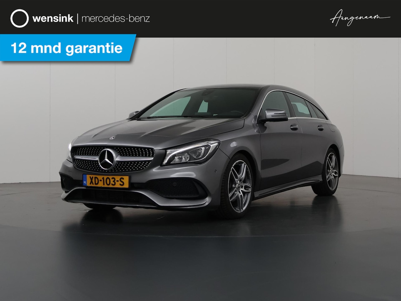 Mercedes-Benz CLA-klasse Shooting Brake - 180 Business Solution AMG | Panoramadak | Stoelverwarming | Sfeerverlichting | Trekhaak | - AutoWereld.nl