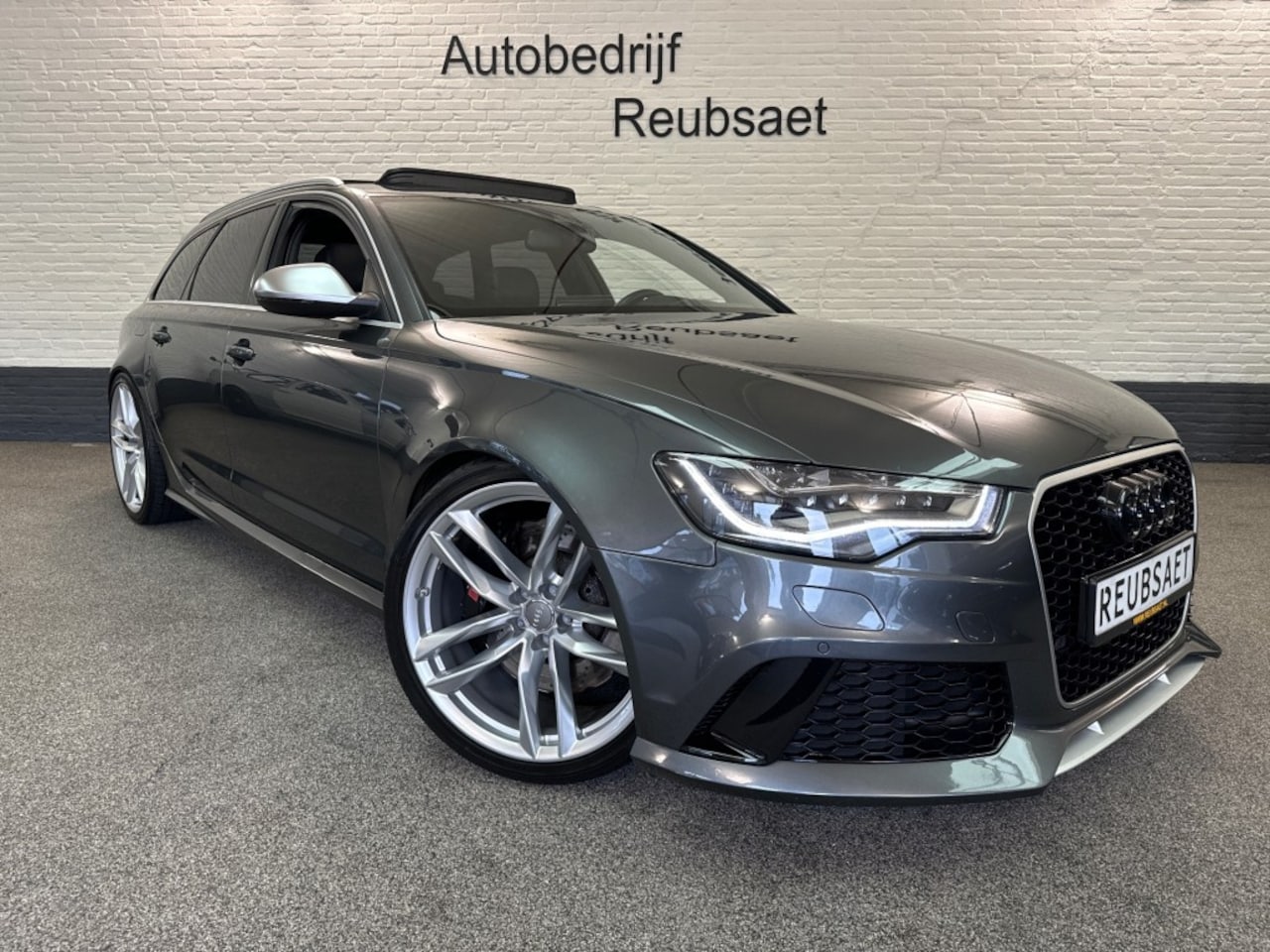 Audi RS6 - RS6 4.0 TFSI V8 Quattro Pro Line Panodak HuD Carbon Incl 12Mnd G - AutoWereld.nl