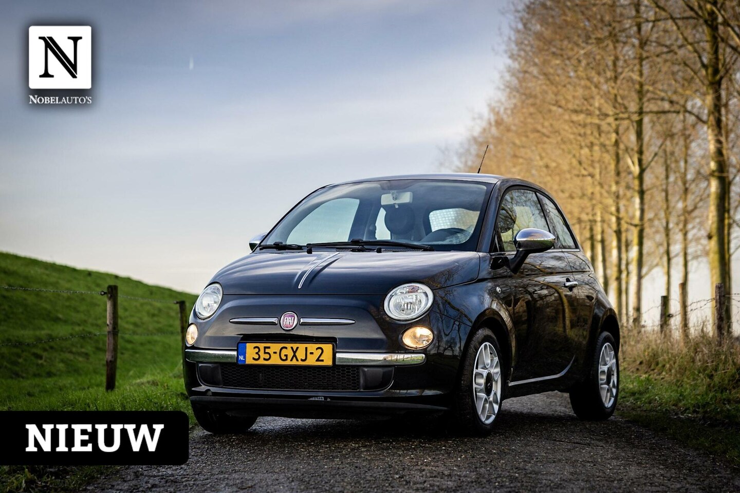 Fiat 500 - 1.2 Lounge | Autmaat | NAP | Pano | LM Velgen - AutoWereld.nl