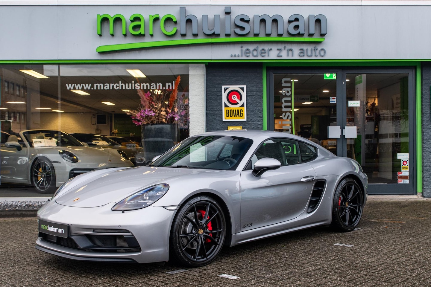 Porsche 718 Cayman GTS - 2.5 / BOSE / LED / SP.CHRONO / SP.UITLAAT - AutoWereld.nl