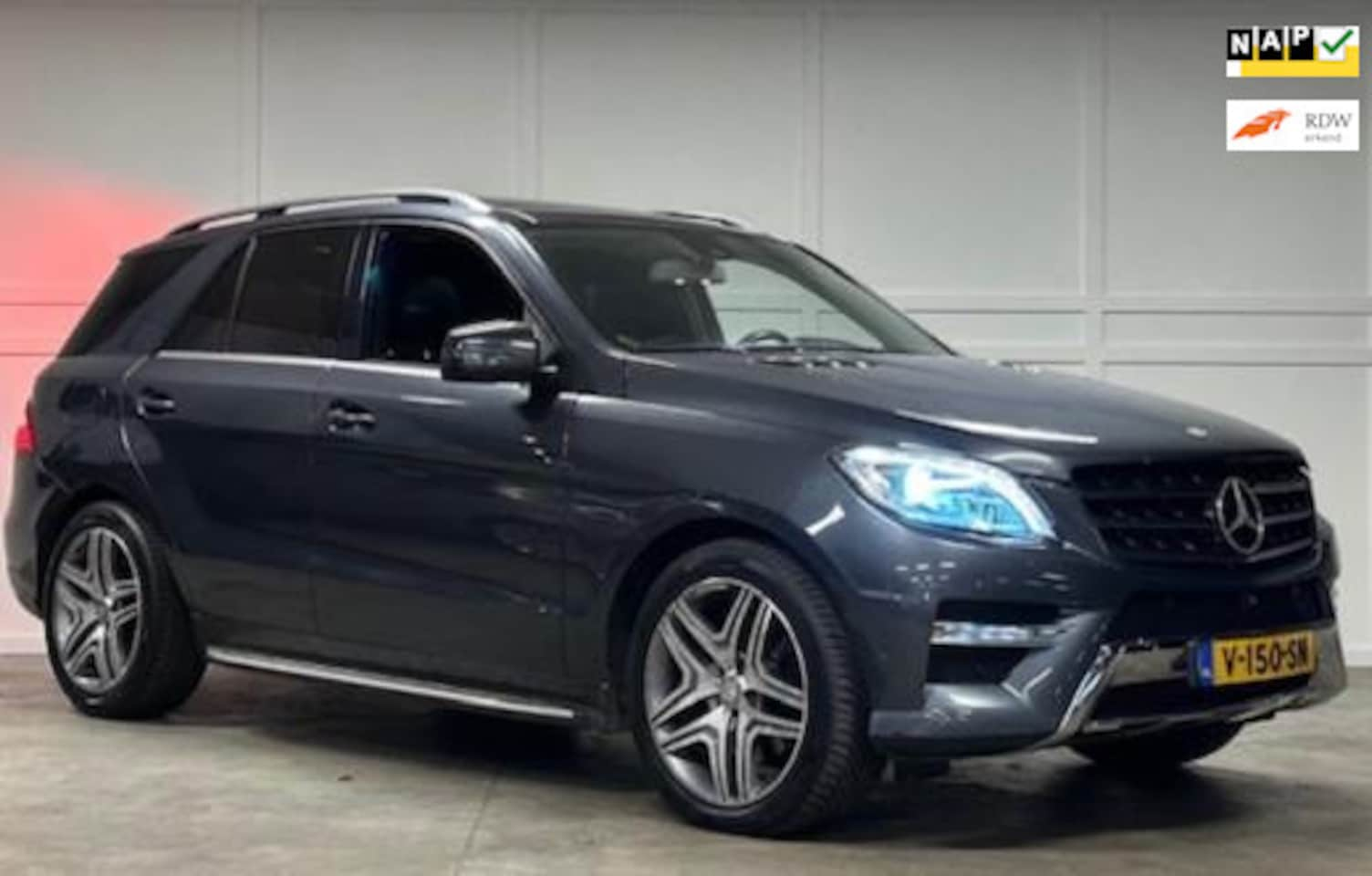 Mercedes-Benz ML-klasse - 250 BLUETEC 4MATIC Grijs kenteken 2015 - AutoWereld.nl