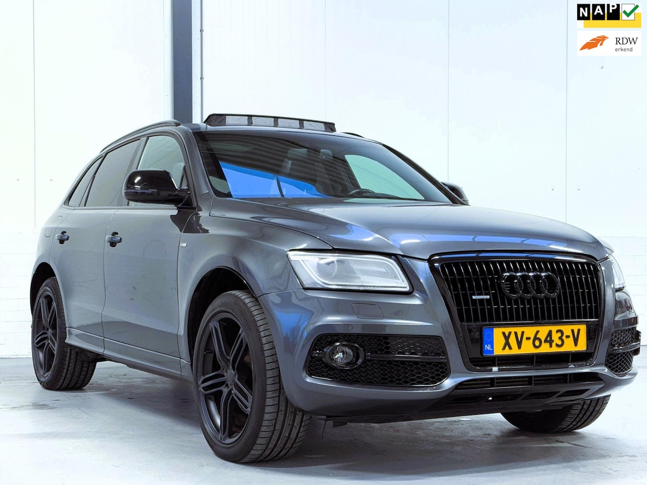 Audi Q5 - 2.0 TFSI quattro S-Line|Pano|Leer|Keyless - AutoWereld.nl