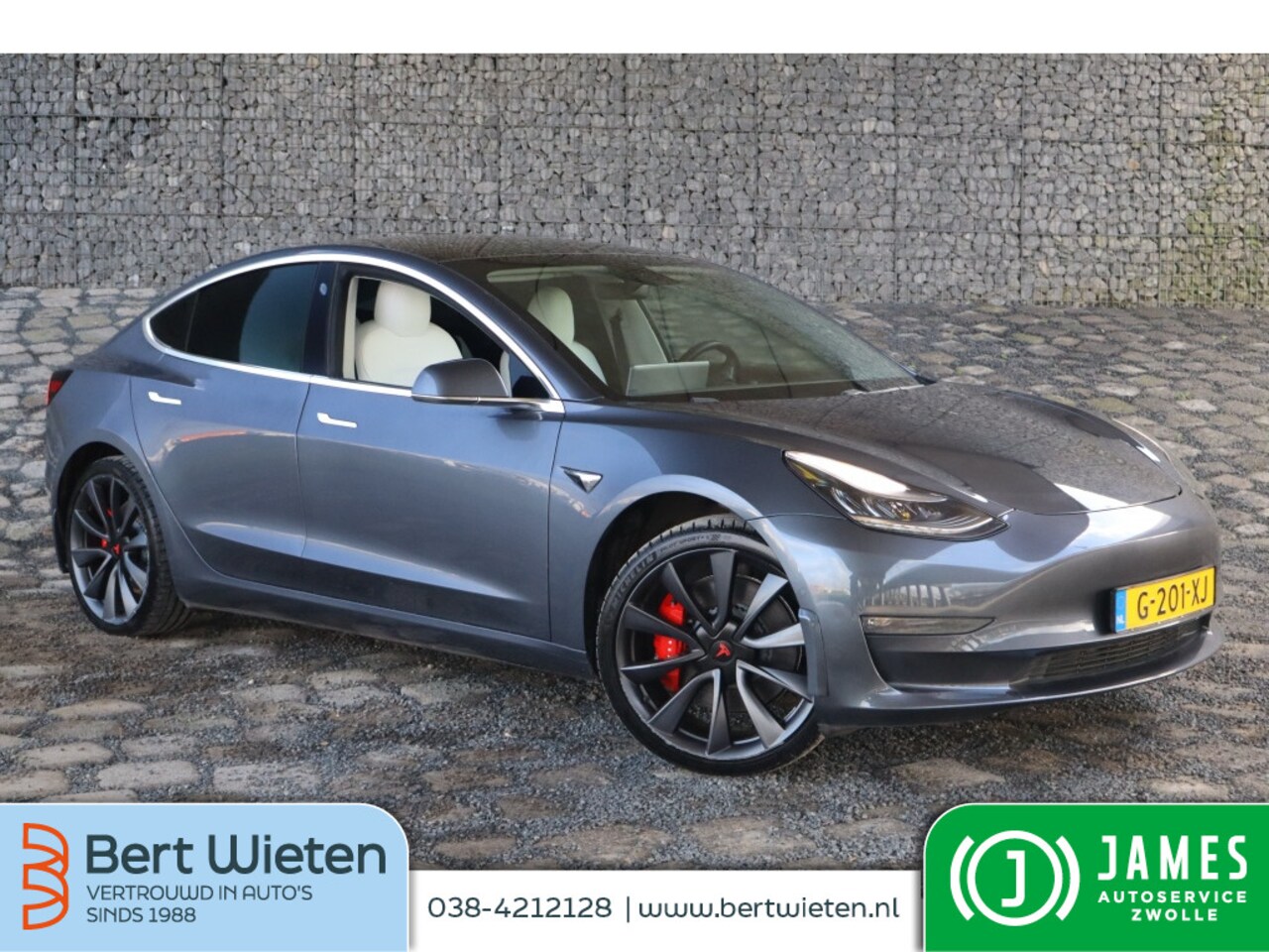 Tesla Model 3 - Performance AWD 75kWh | Compleet - AutoWereld.nl