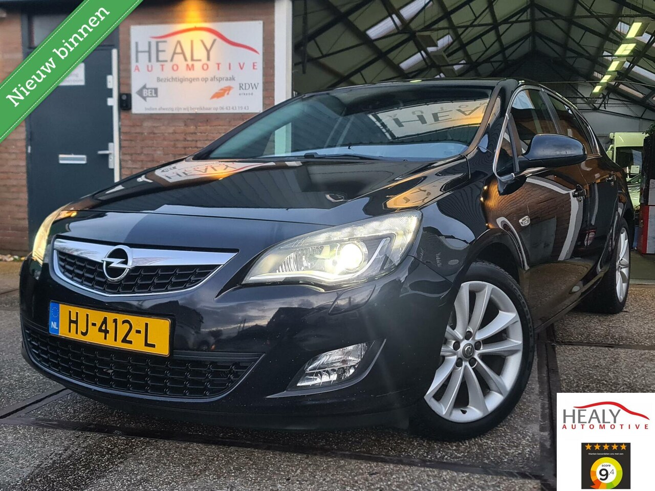 Opel Astra - 1.4 Turbo Sport|140PK|2010|177dkm|Navi|Leer|Haak - AutoWereld.nl