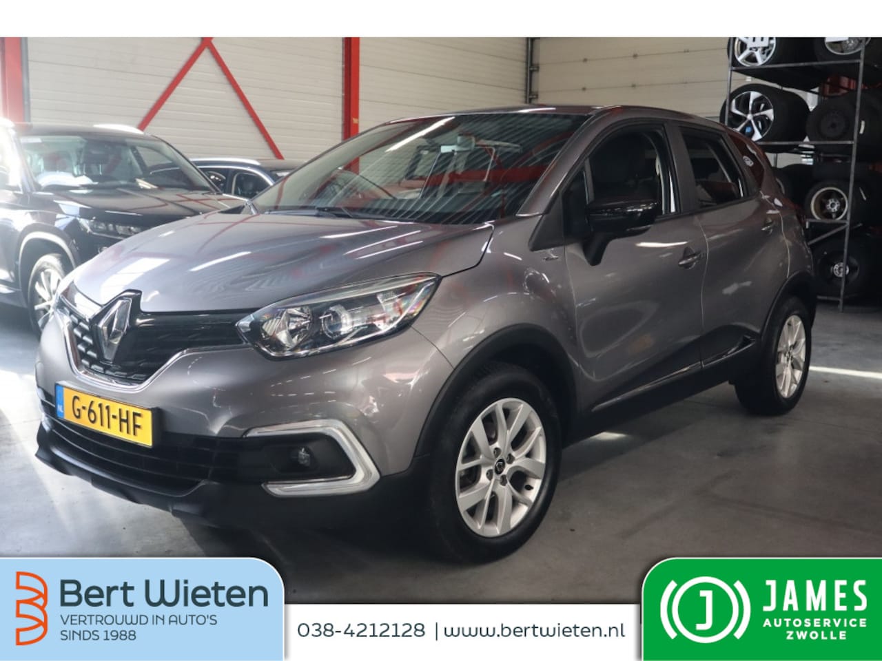 Renault Captur - 0.9 TCe Limited | Geen import | Hoge instap | Navi - AutoWereld.nl