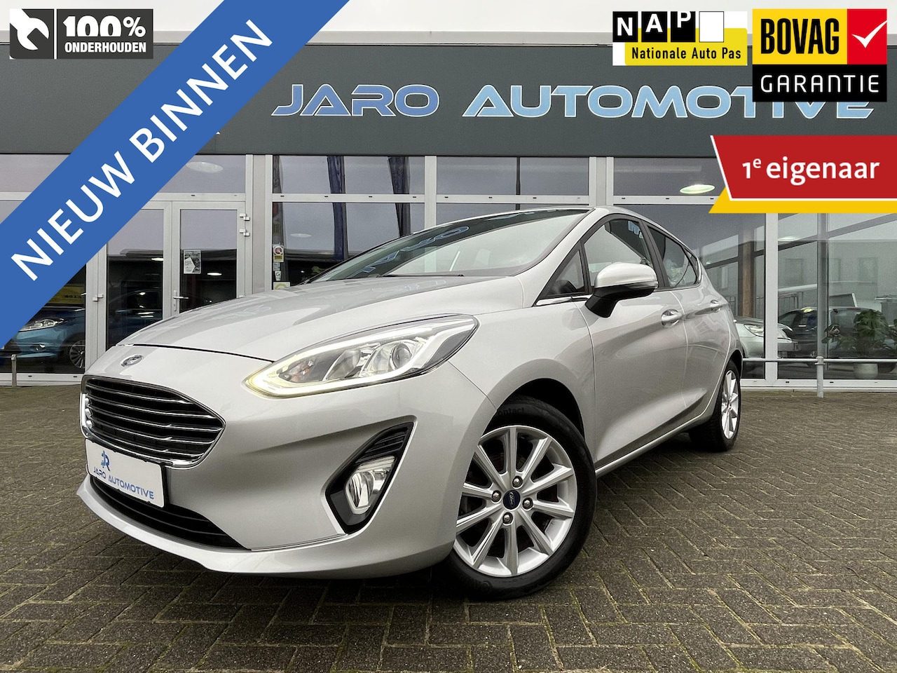 Ford Fiesta - 1.0 EcoBoost Titanium | DAB | Lane Assist |  Verwarmde voorruit | Apple Carplay | Android - AutoWereld.nl