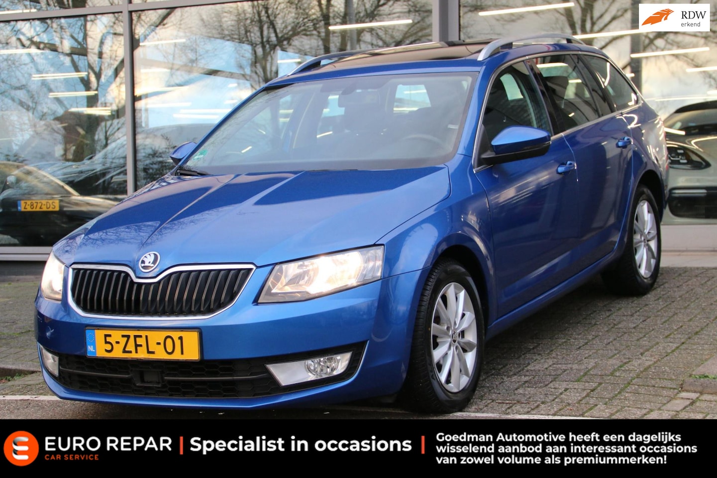 Skoda Octavia Combi - 1.4 TSI Greentech Ambition Businessline 1.4 TSI Greentech Ambition Businessline PANO-DAK! - AutoWereld.nl