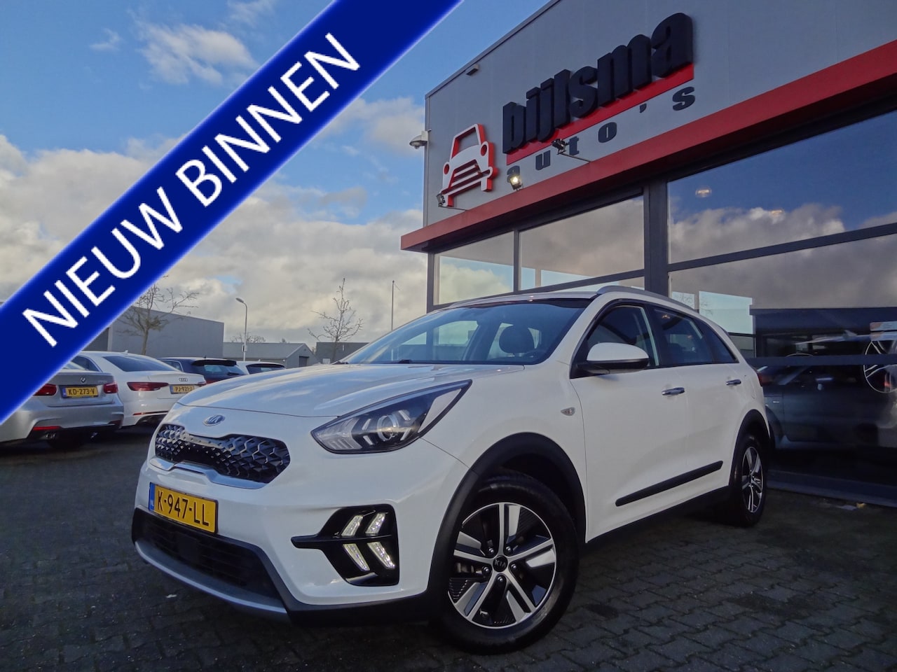 Kia Niro - 1.6 GDi Hybrid ComfortLine | CRUISE | NAVI | LMV | ECC | CAMERA | FACELIFT - AutoWereld.nl