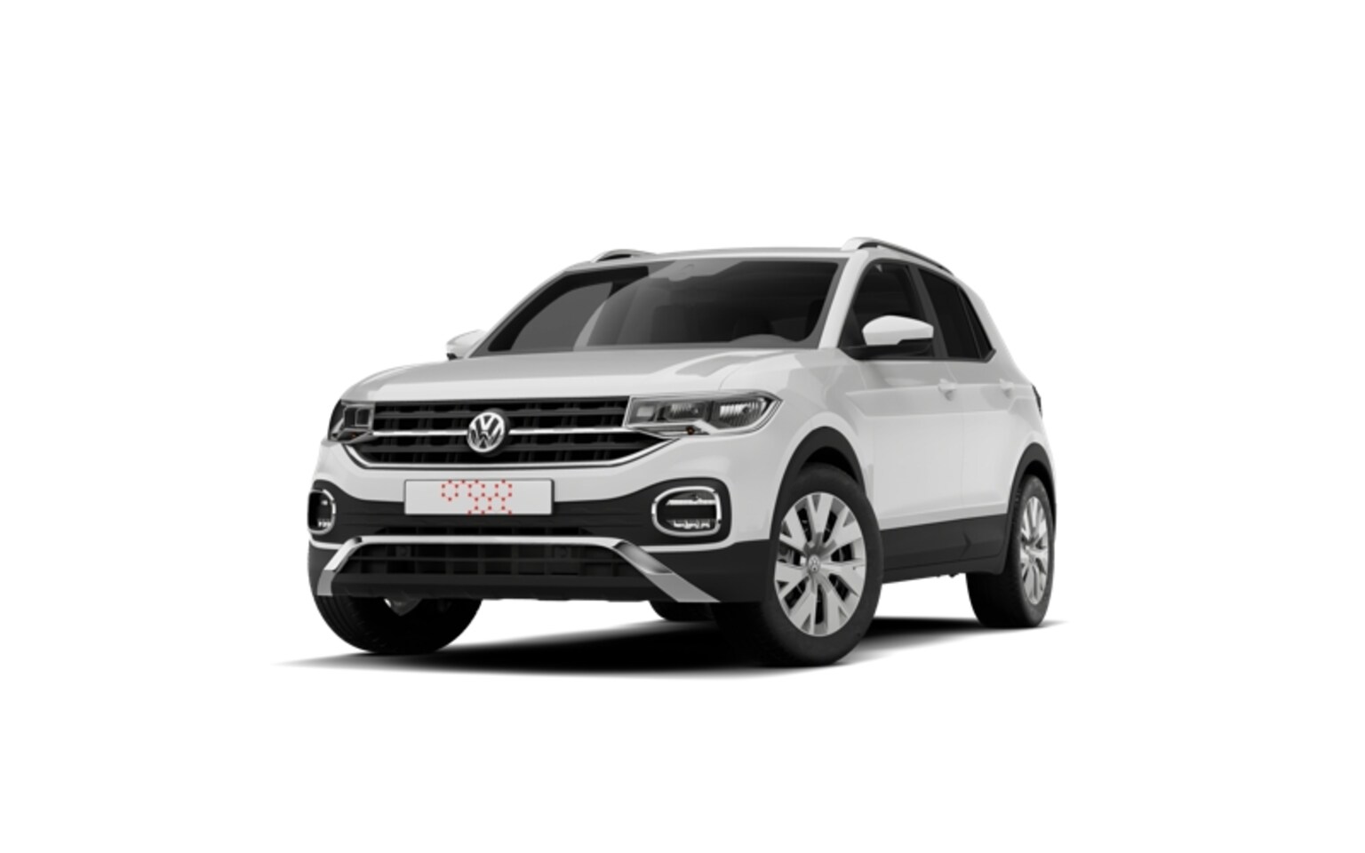 Volkswagen T-Cross - 1.0 TSI 95 5MT Life Edition Zijruiten achter en achterruit getint 65% lichtabsorberend | P - AutoWereld.nl