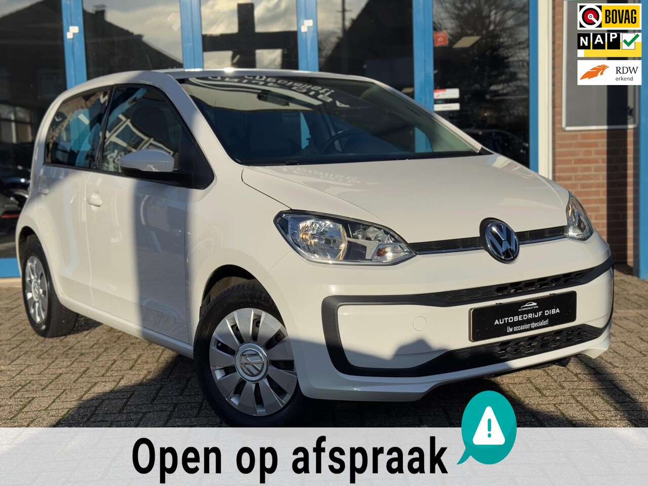 Volkswagen Up! - 1.0 BMT move up! 2019 Wit AIRCO APK NAP! - AutoWereld.nl