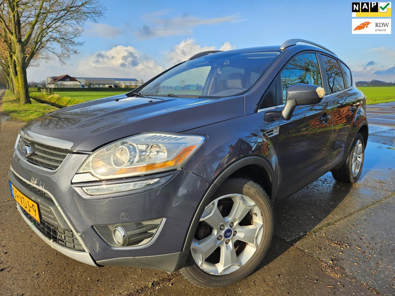 Ford Kuga - 2.0 TDCi Titanium S/ automaat/ clima/ bj 2012 ( euro 5) - AutoWereld.nl