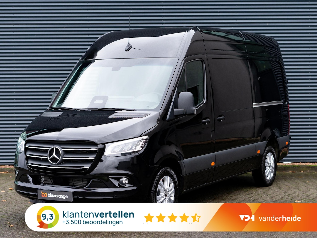 Mercedes-Benz Sprinter - 319 1.9 CDI L2H2 Pro 190 PK Automaat Dubbele schuifdeur, 3.500 kg trekgewicht, Distronic, - AutoWereld.nl