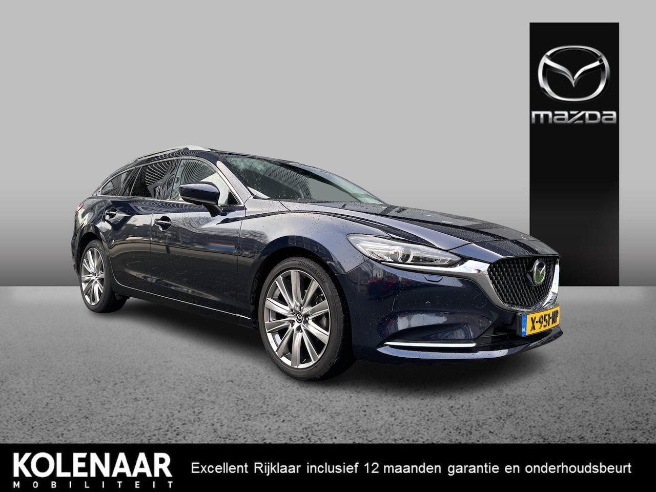 Mazda 6 Sportbreak - Automaat 2.0 Sky-G 165 Exclusive-Line /1e eigenaar/Dealeronderhouden/Navi/HUD/Keyless/ECC/ - AutoWereld.nl