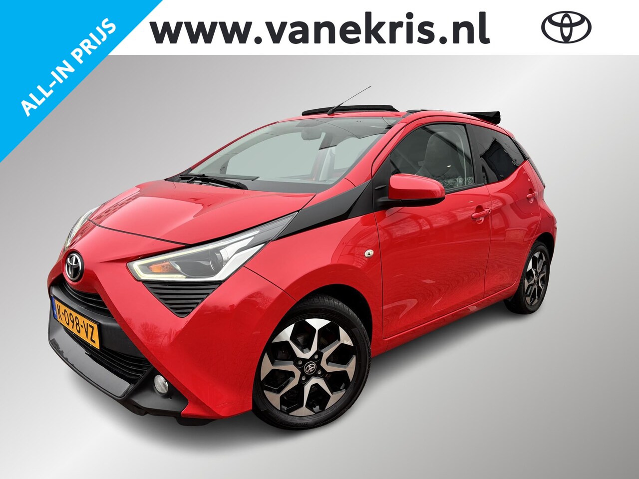 Toyota Aygo - 1.0 VVT-i x-joy cabrio Automaat - AutoWereld.nl