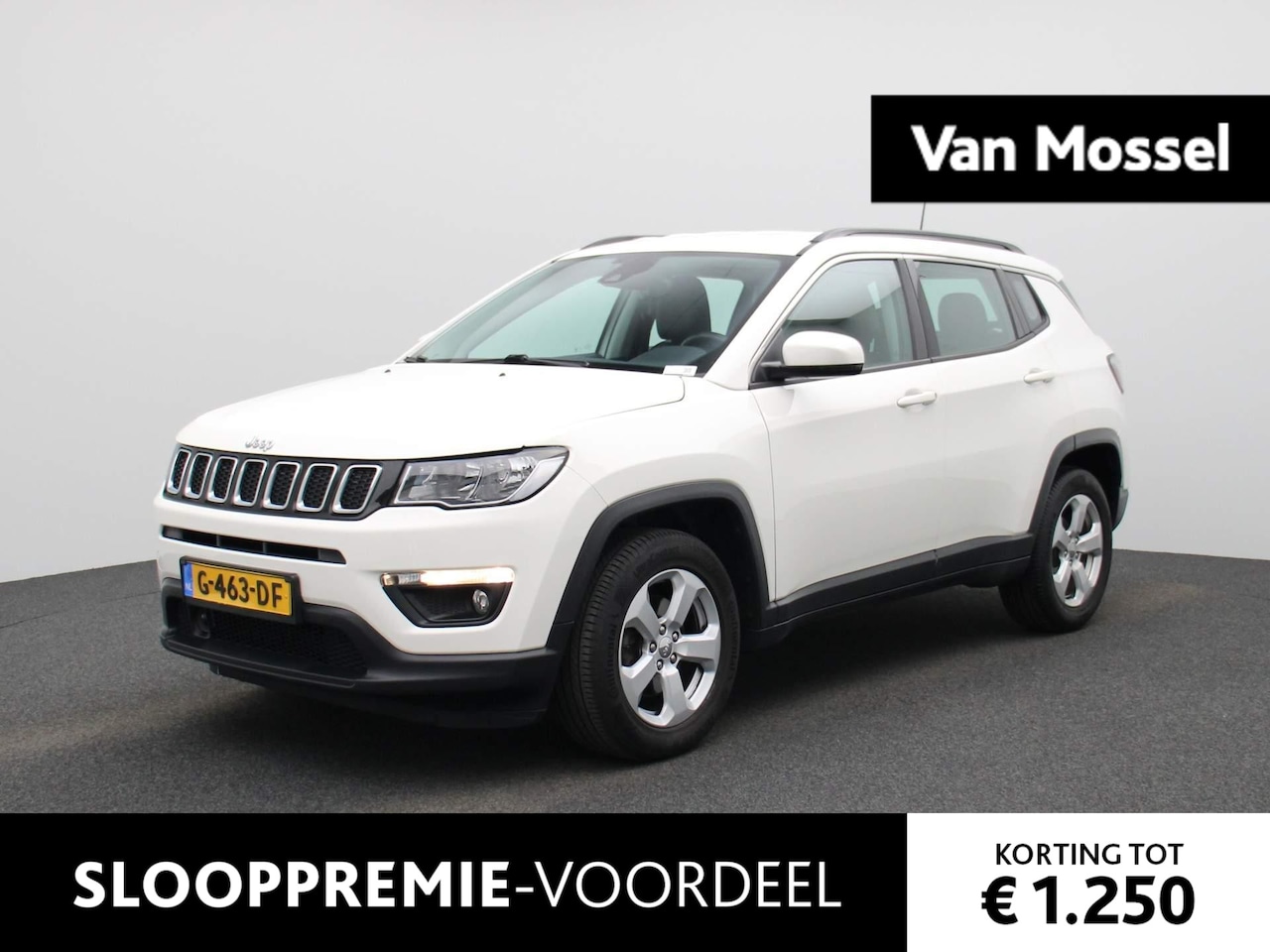 Jeep Compass - 1.4 MultiAir Longitude | Parkeersensoren | Achteruitrijcamera | Cruise Control | - AutoWereld.nl