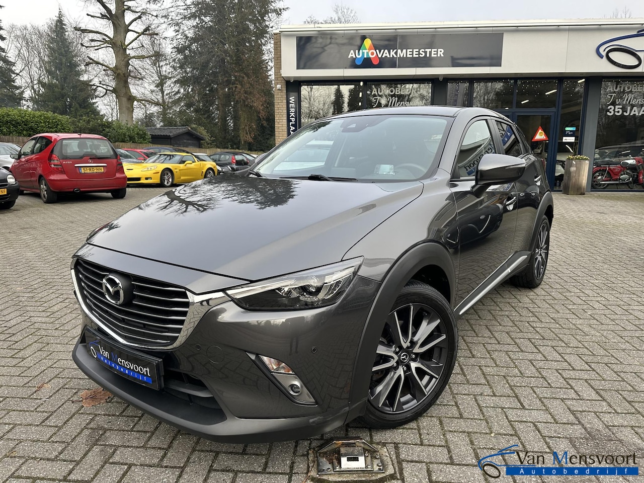 Mazda CX-3 - 2.0 SkyActiv-G 120 Automaat GT-M Line Navi|LED|Keyless|Headup|Camera - AutoWereld.nl