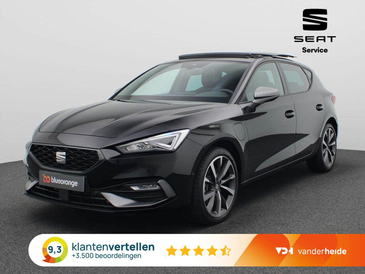 Seat Leon - 1.4 TSI eHybrid PHEV FR 204PK DSG Led koplamp, achteruitrijcamera, stuur-stoelverwarming, - AutoWereld.nl