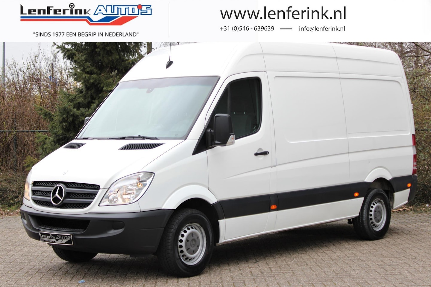 Mercedes-Benz Sprinter - 313 CDI 130 pk Automaat L2H2 Airco, APK 11-2025 Cruise Control, Trekhaak, 2-Zits - AutoWereld.nl